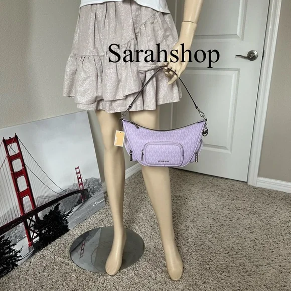 Michael Kors Merritt Small Convertible Pocket Crossbody - Picture 10 of 16